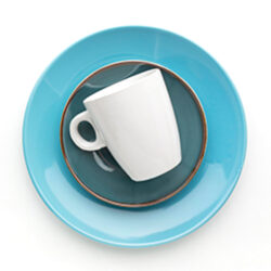 Green Ceramic Plates